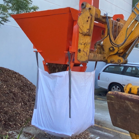 Bulk Bag Filling Bucket 1500Kg WLL | Attachments For Forklifts ...
